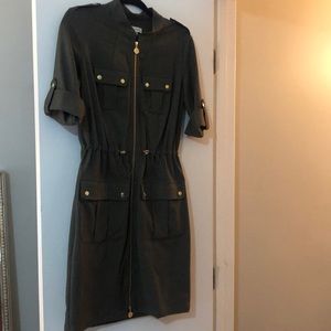 Calvin Klein Safari Style Dress